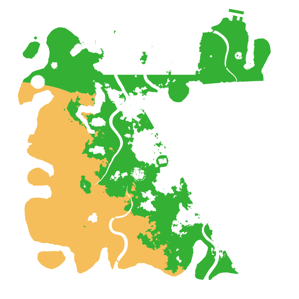 Biome Rust Map: Procedural Map, Size: 4000, Seed: 1806249764