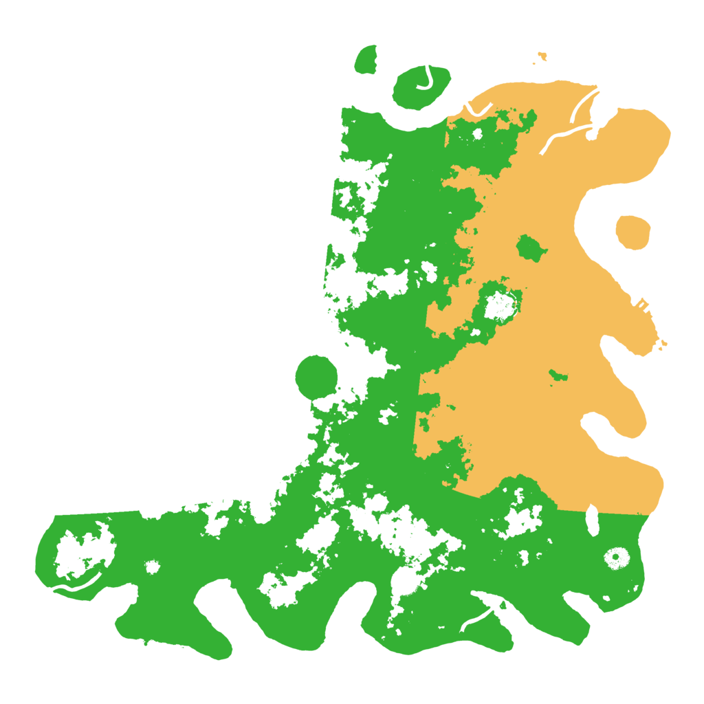 Biome Rust Map: Procedural Map, Size: 4500, Seed: 1039414082
