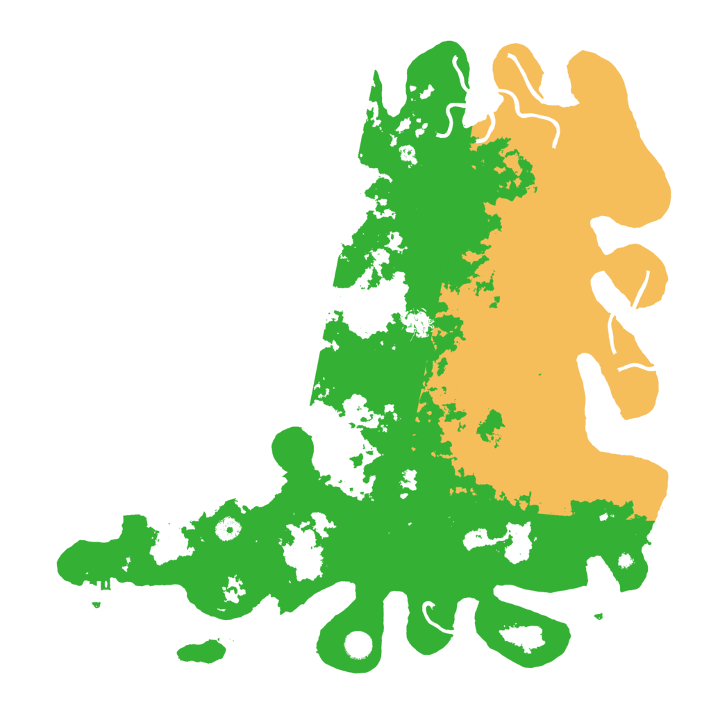 Biome Rust Map: Procedural Map, Size: 4500, Seed: 8746