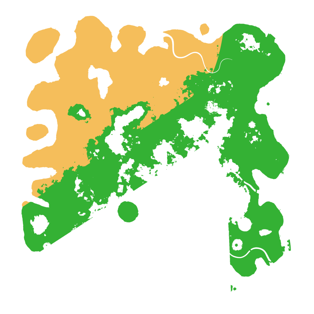 Biome Rust Map: Procedural Map, Size: 4250, Seed: 90644787