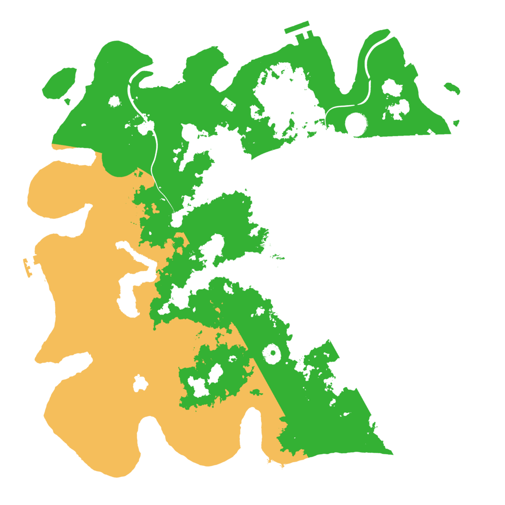 Biome Rust Map: Procedural Map, Size: 4000, Seed: 1707313174