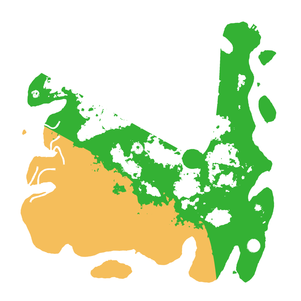 Biome Rust Map: Procedural Map, Size: 4000, Seed: 1858546218