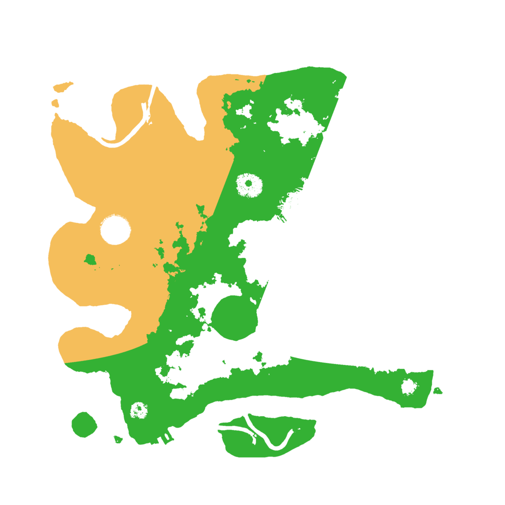 Biome Rust Map: Procedural Map, Size: 3000, Seed: 1861207066