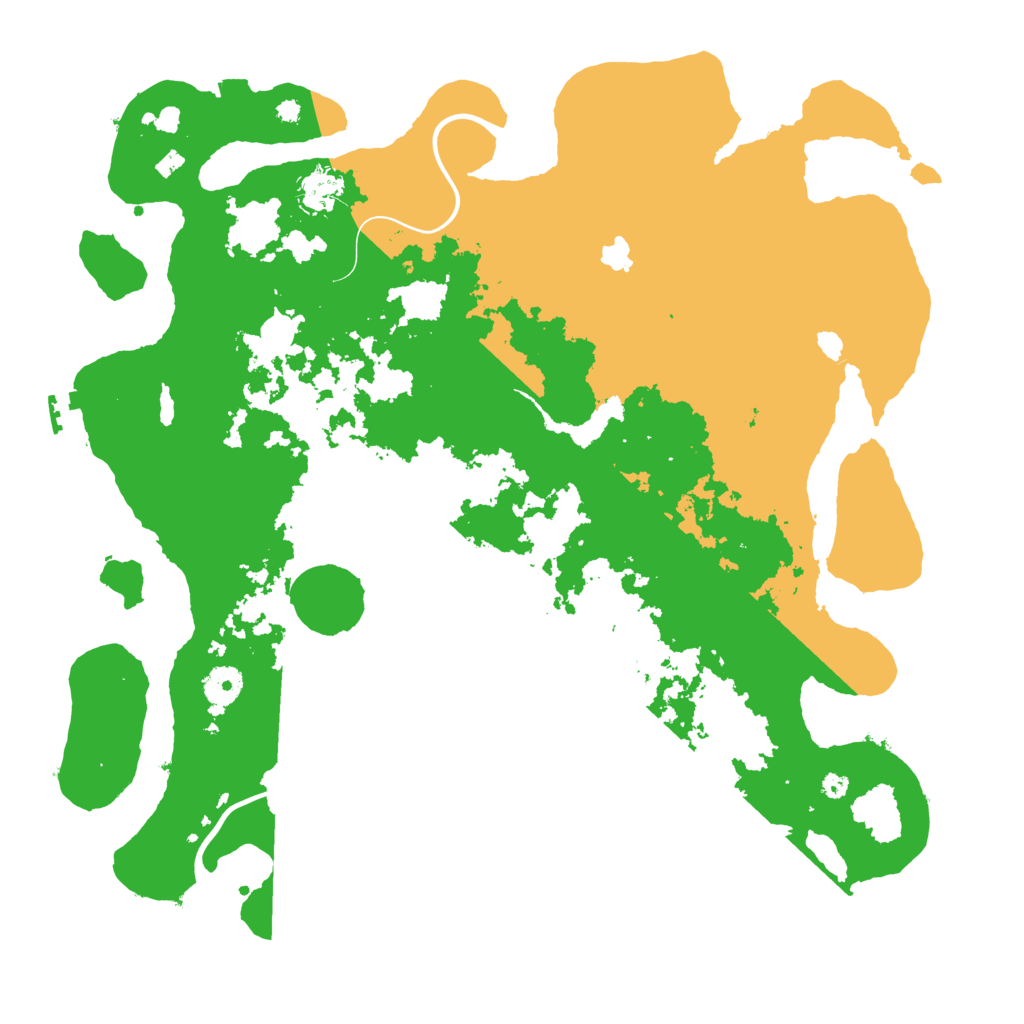 Biome Rust Map: Procedural Map, Size: 4000, Seed: 2017711342