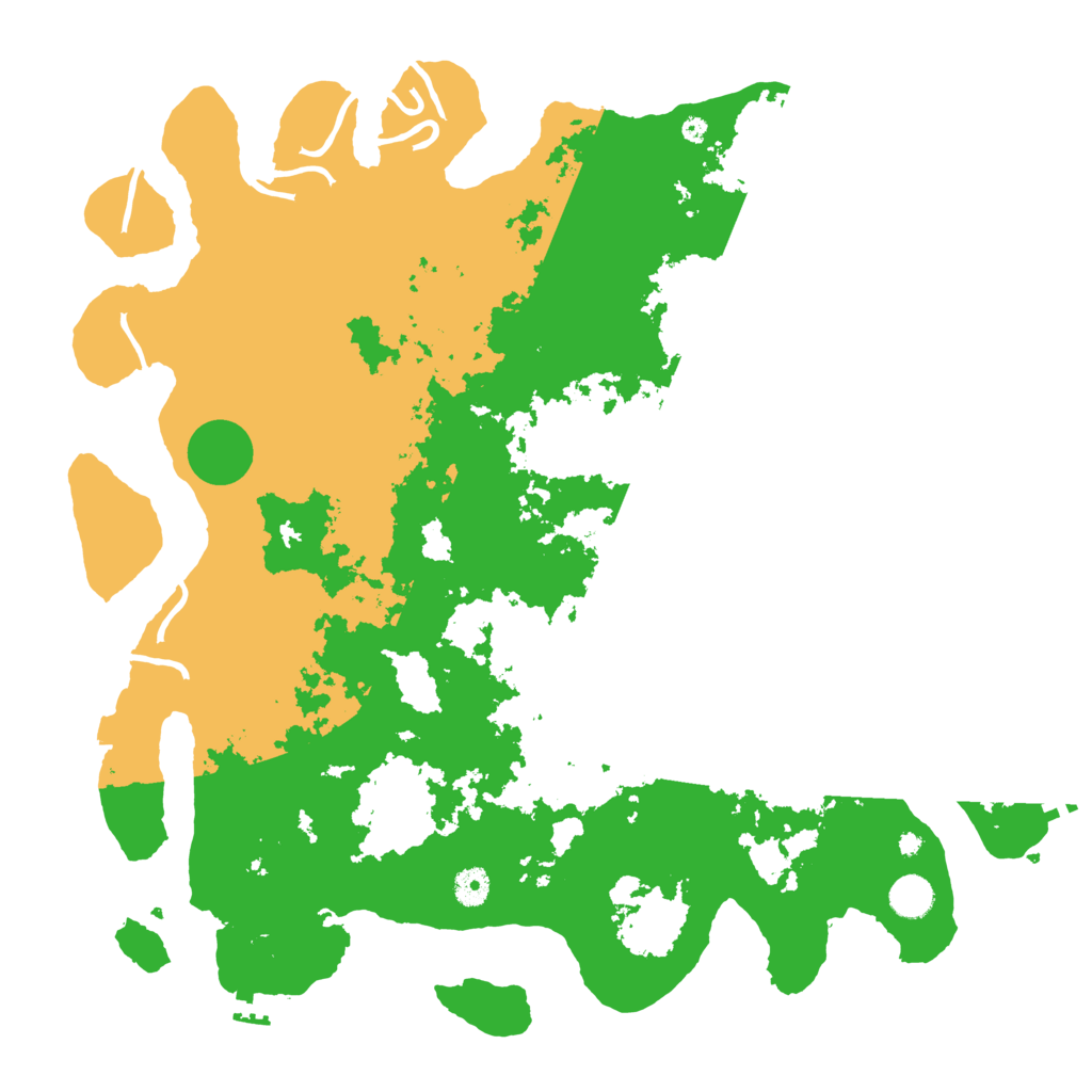 Biome Rust Map: Procedural Map, Size: 4400, Seed: 115166013