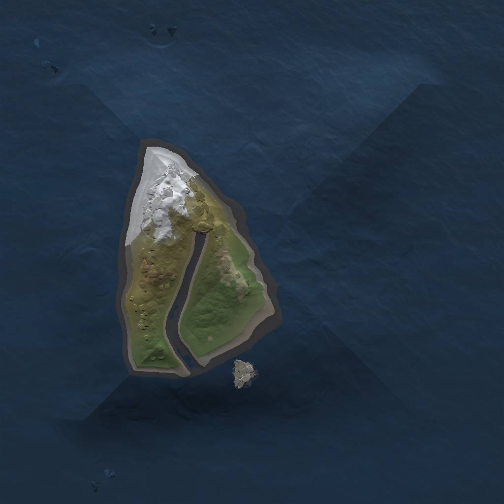 Rust Map: Procedural Map, Size: 1000, Seed: 42069666, 3 Monuments