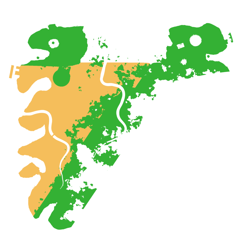 Biome Rust Map: Procedural Map, Size: 3850, Seed: 745721084