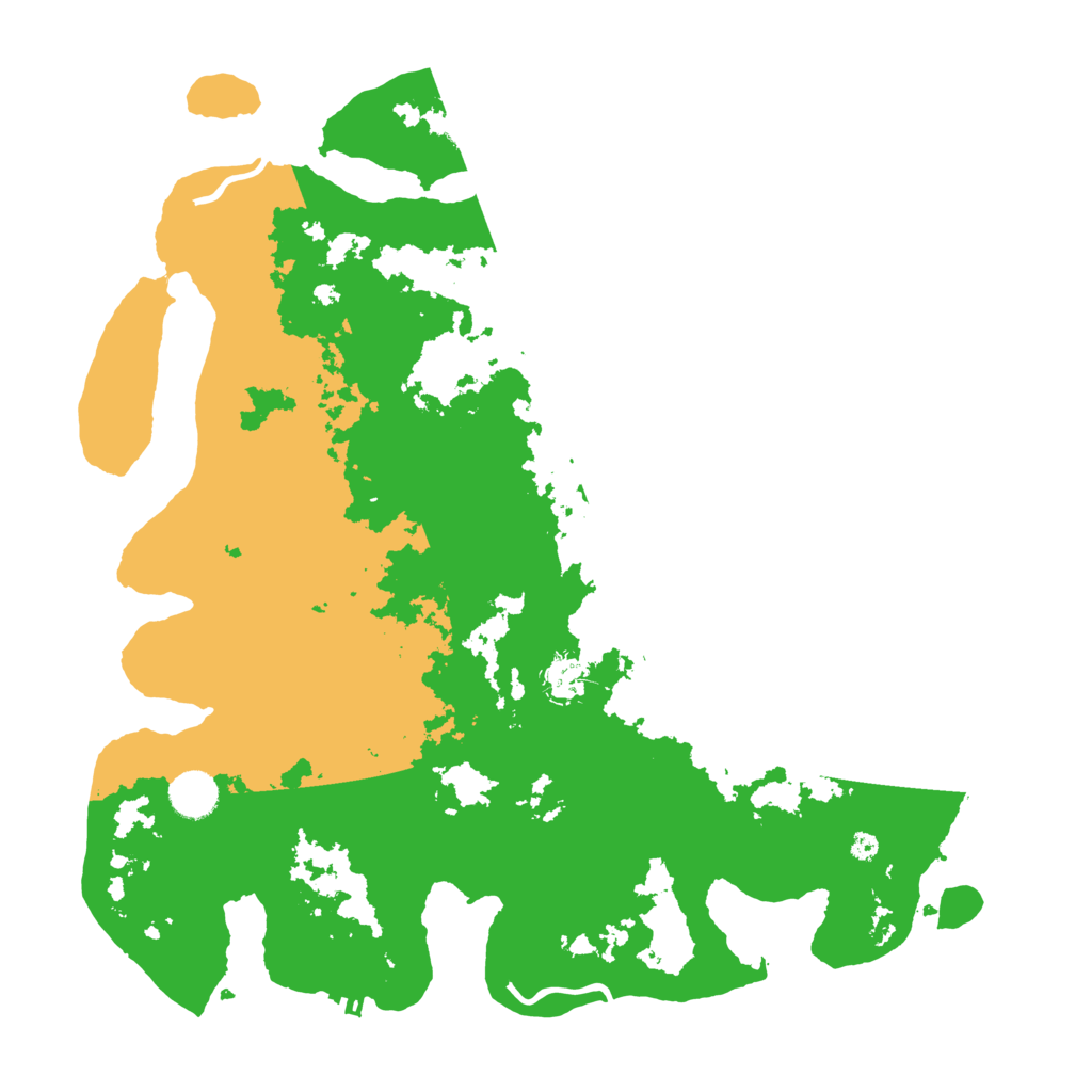 Biome Rust Map: Procedural Map, Size: 4000, Seed: 72452