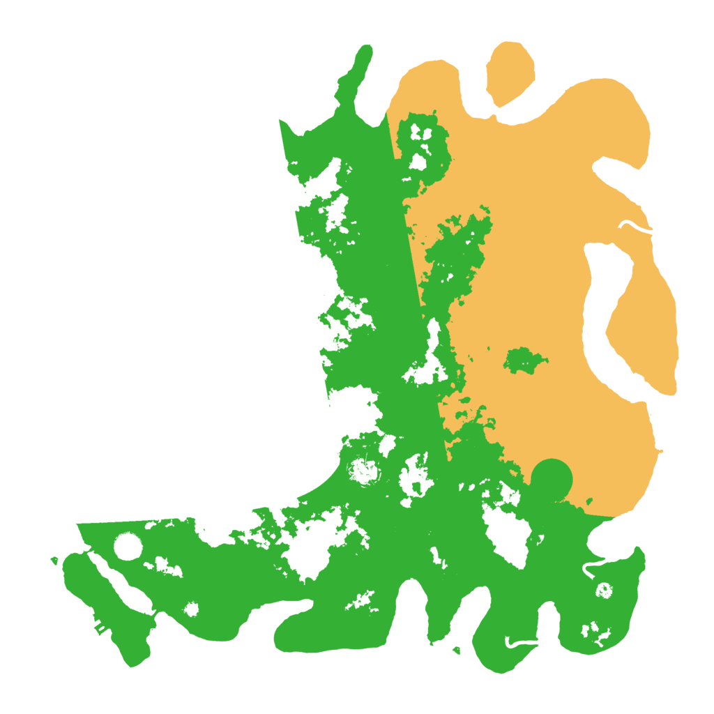 Biome Rust Map: Procedural Map, Size: 4500, Seed: 5199623