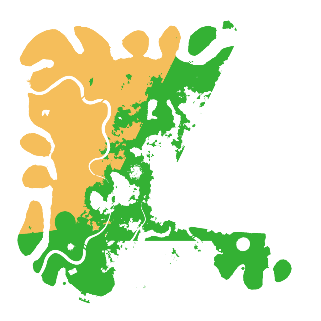Biome Rust Map: Procedural Map, Size: 4250, Seed: 1168761578