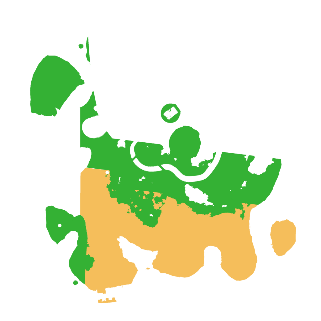 Biome Rust Map: Procedural Map, Size: 2700, Seed: 2147483645