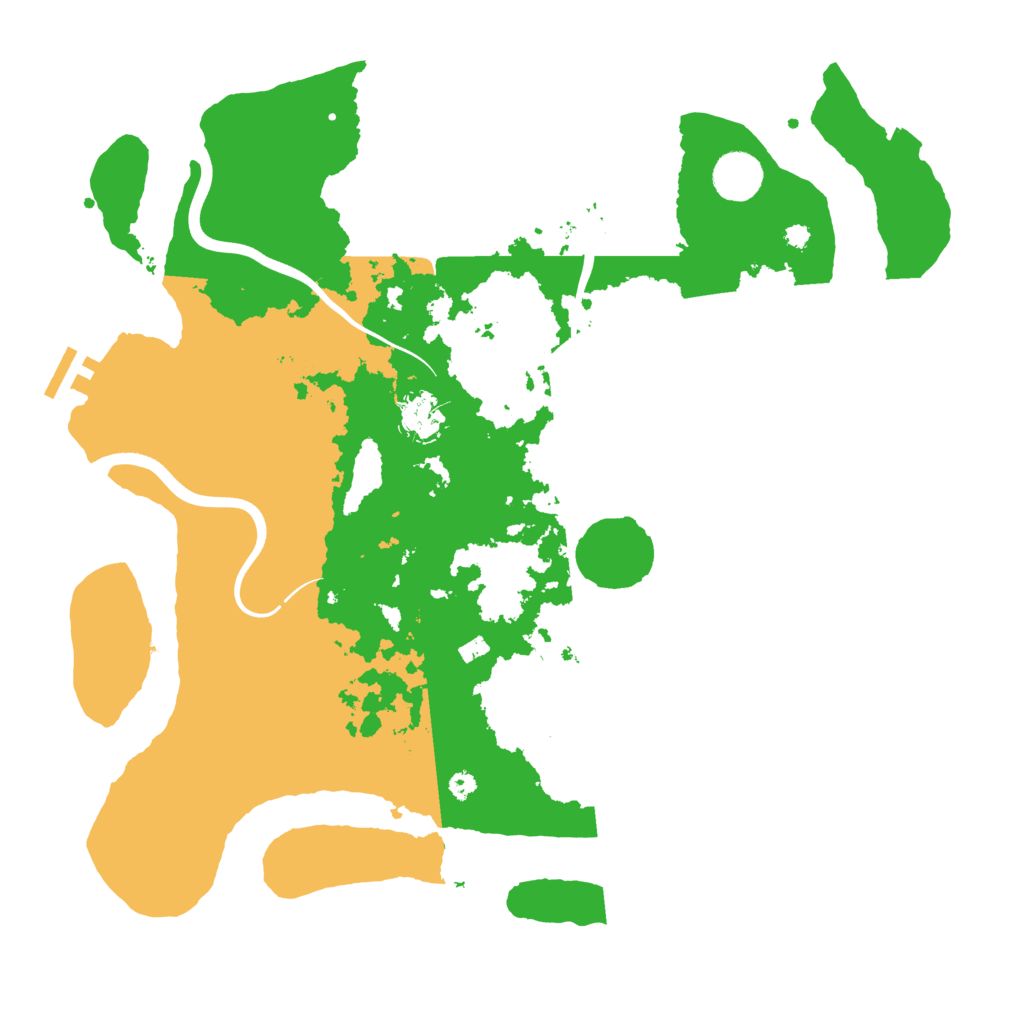 Biome Rust Map: Procedural Map, Size: 3850, Seed: 394152250