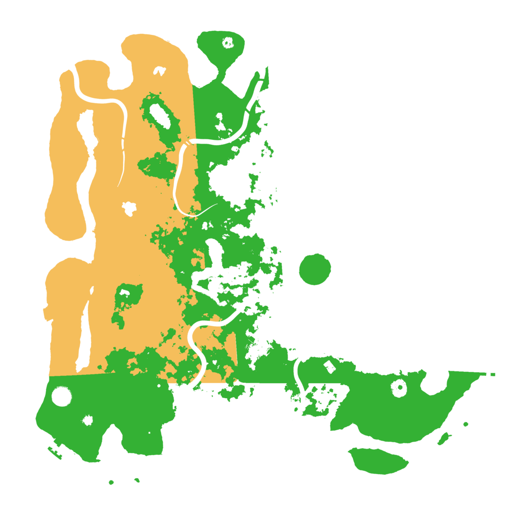 Biome Rust Map: Procedural Map, Size: 4500, Seed: 67434