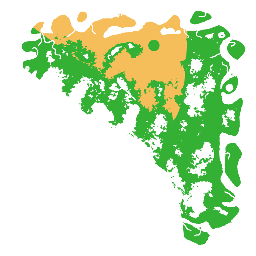 Biome Rust Map: Procedural Map, Size: 6000, Seed: 19190721