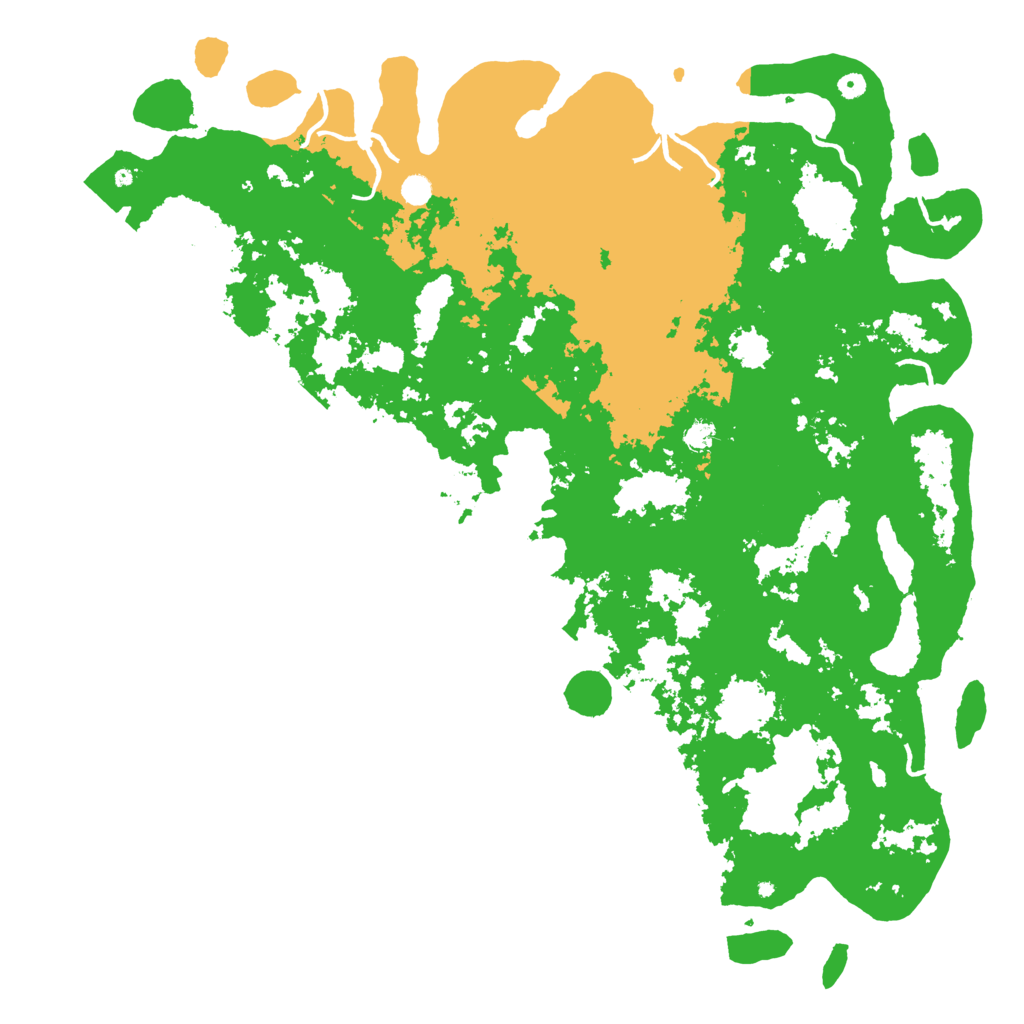 Biome Rust Map: Procedural Map, Size: 6000, Seed: 895354368