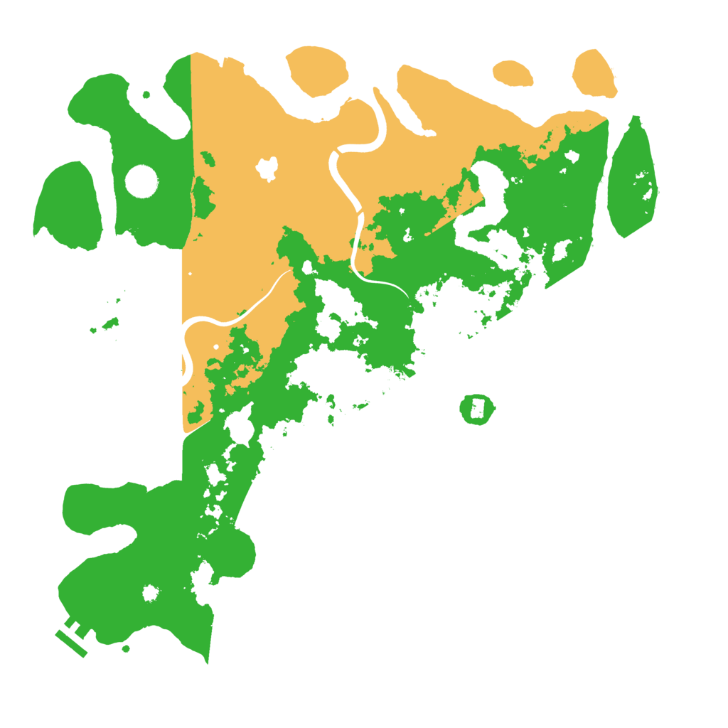 Biome Rust Map: Procedural Map, Size: 4000, Seed: 1199