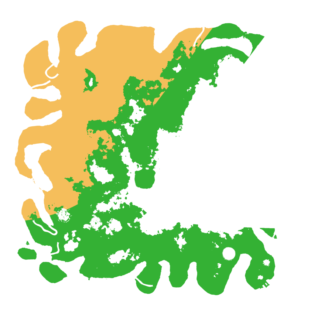 Biome Rust Map: Procedural Map, Size: 4250, Seed: 10291