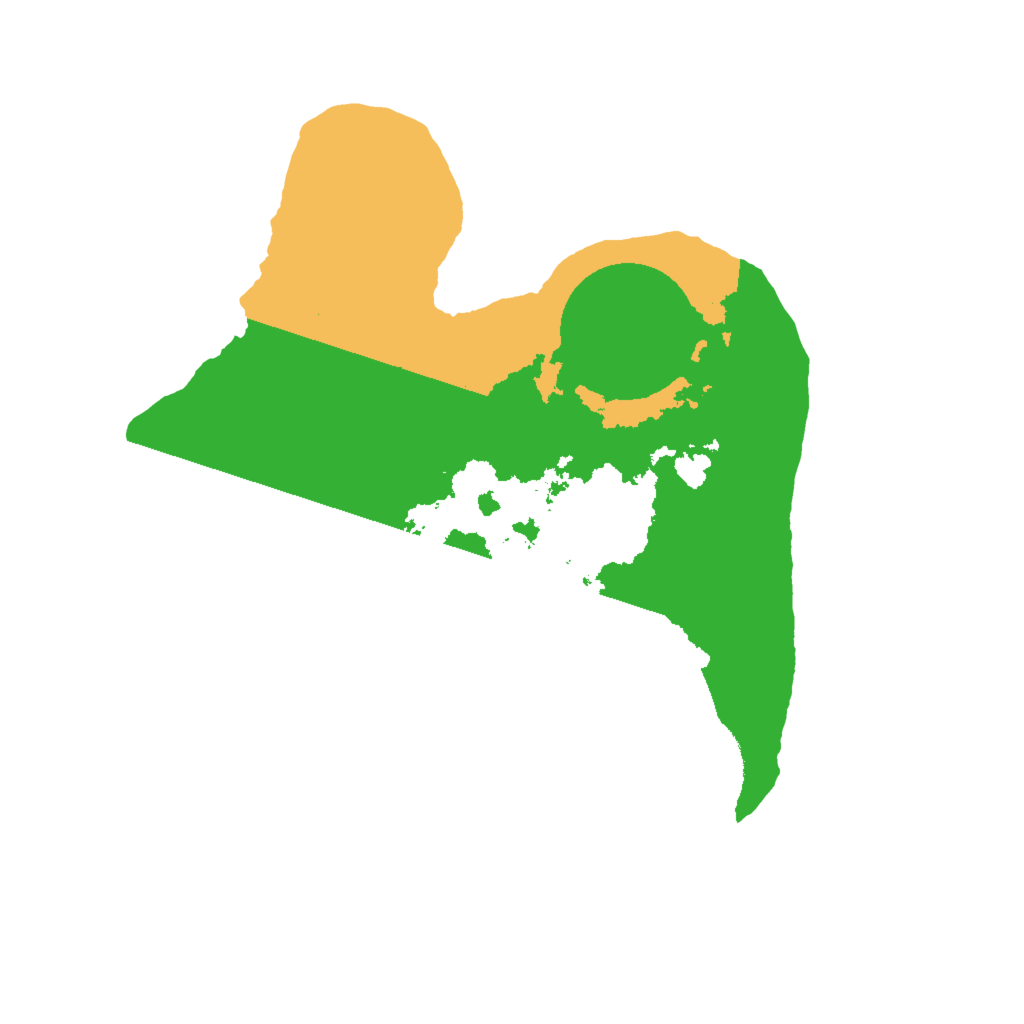 Biome Rust Map: Barren, Size: 2000, Seed: 7