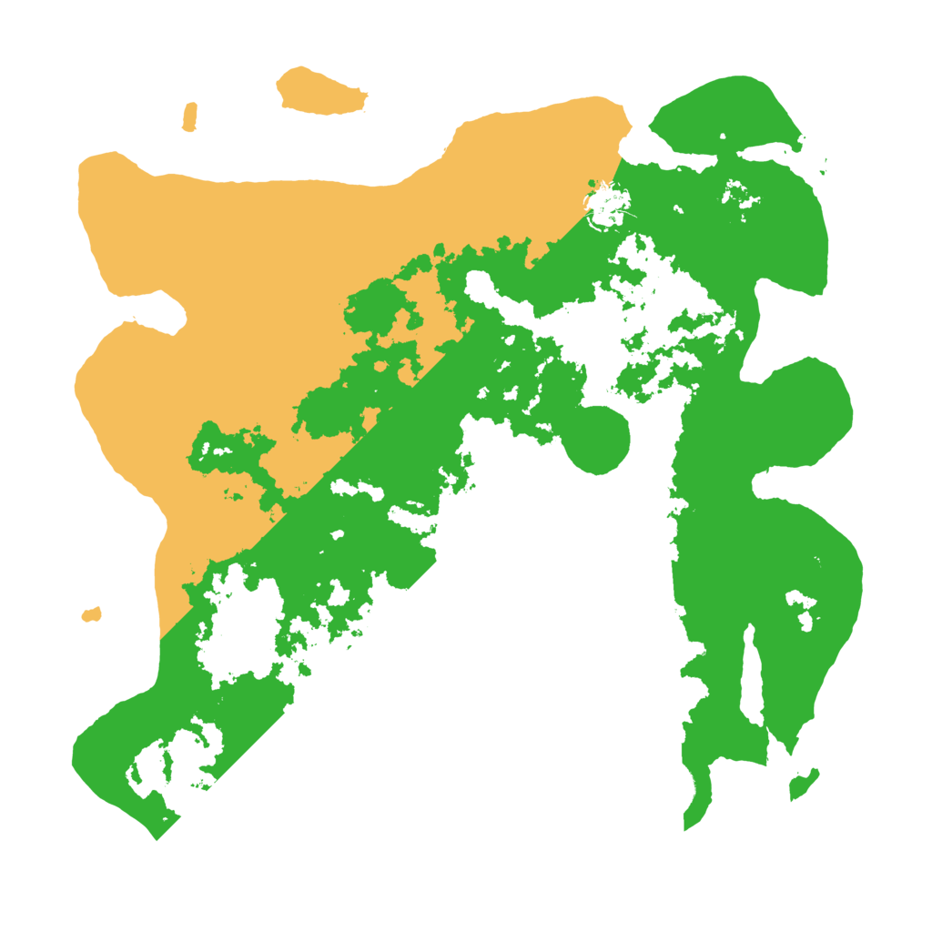 Biome Rust Map: Barren, Size: 3700, Seed: 71