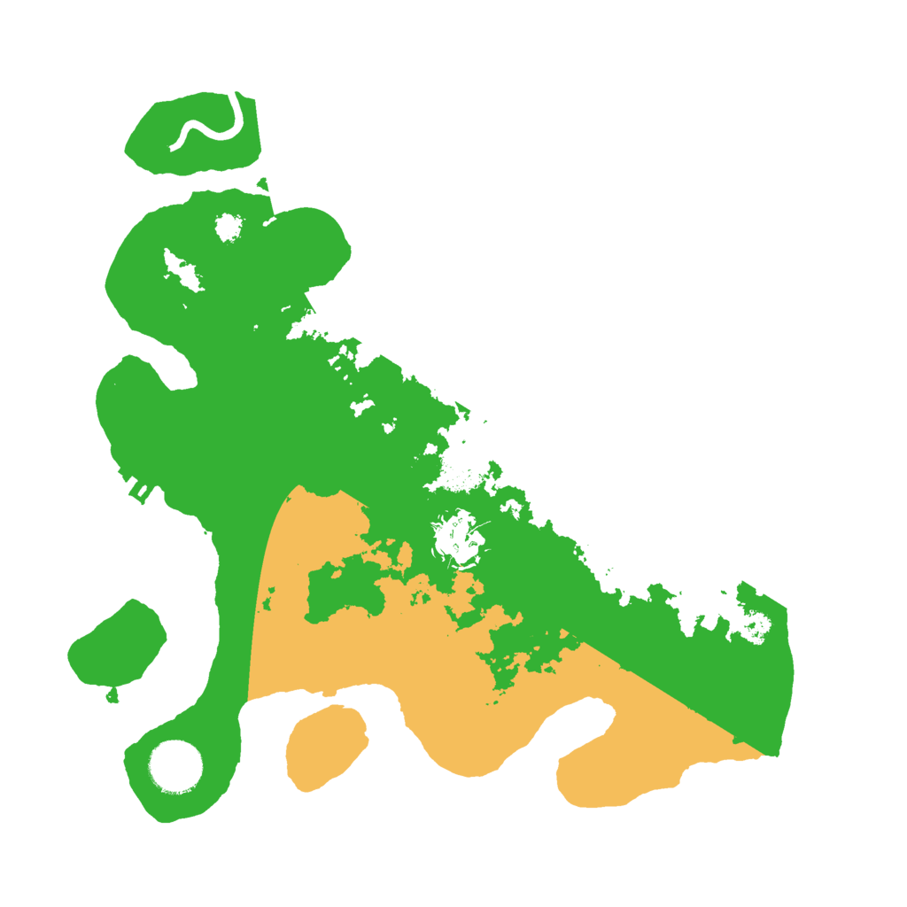 Biome Rust Map: Procedural Map, Size: 3000, Seed: 24679
