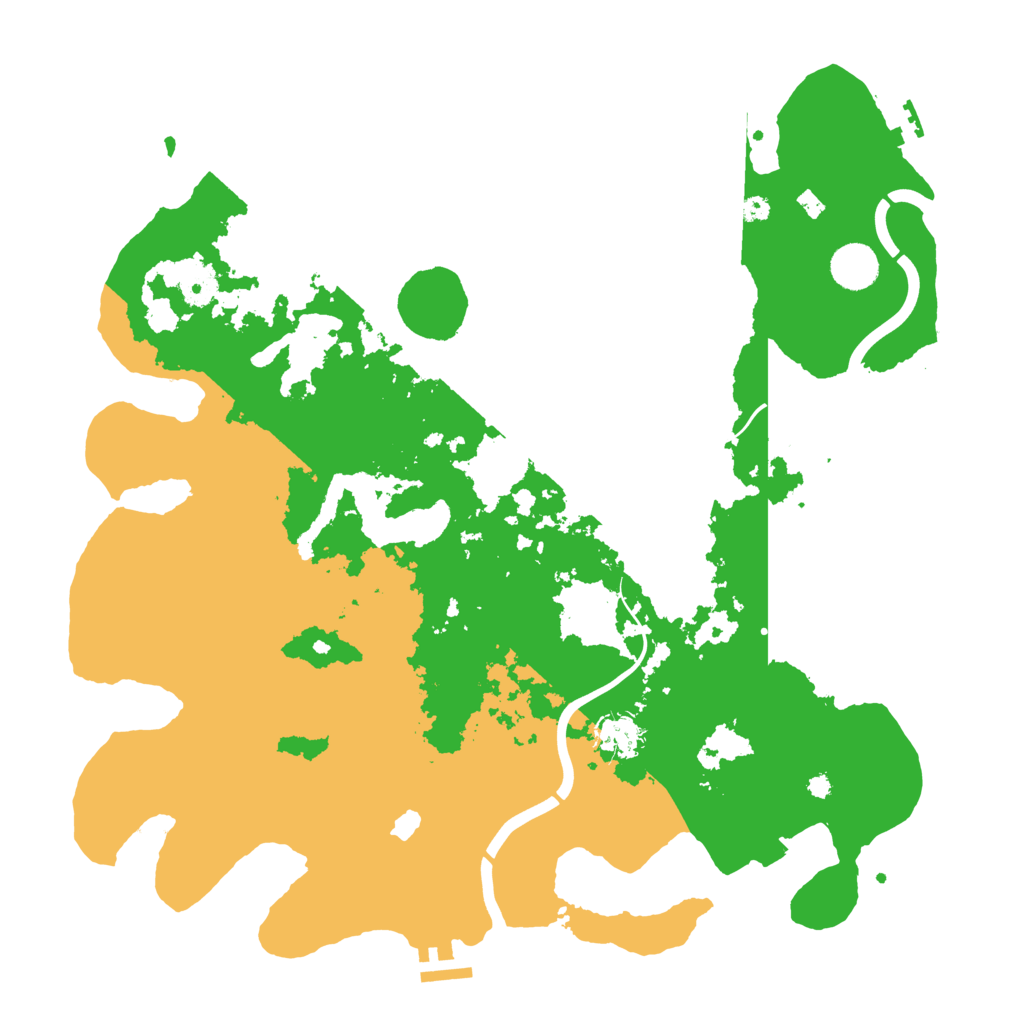 Biome Rust Map: Procedural Map, Size: 4000, Seed: 1323123107