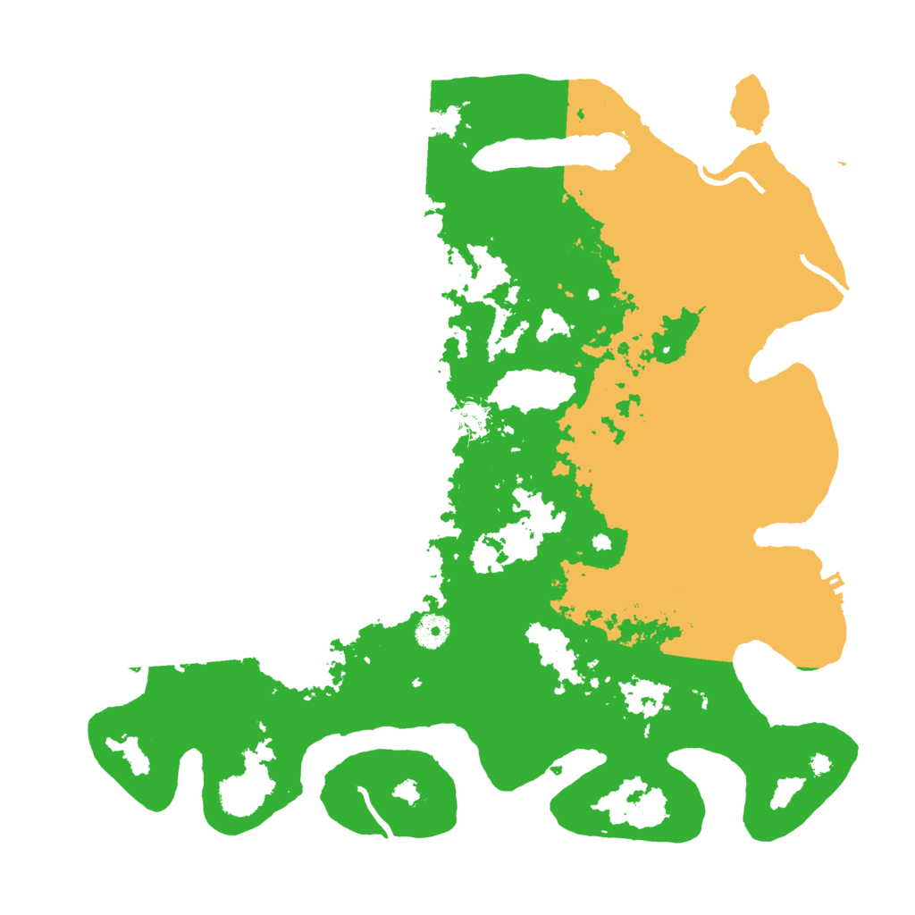 Biome Rust Map: Procedural Map, Size: 4000, Seed: 5135013