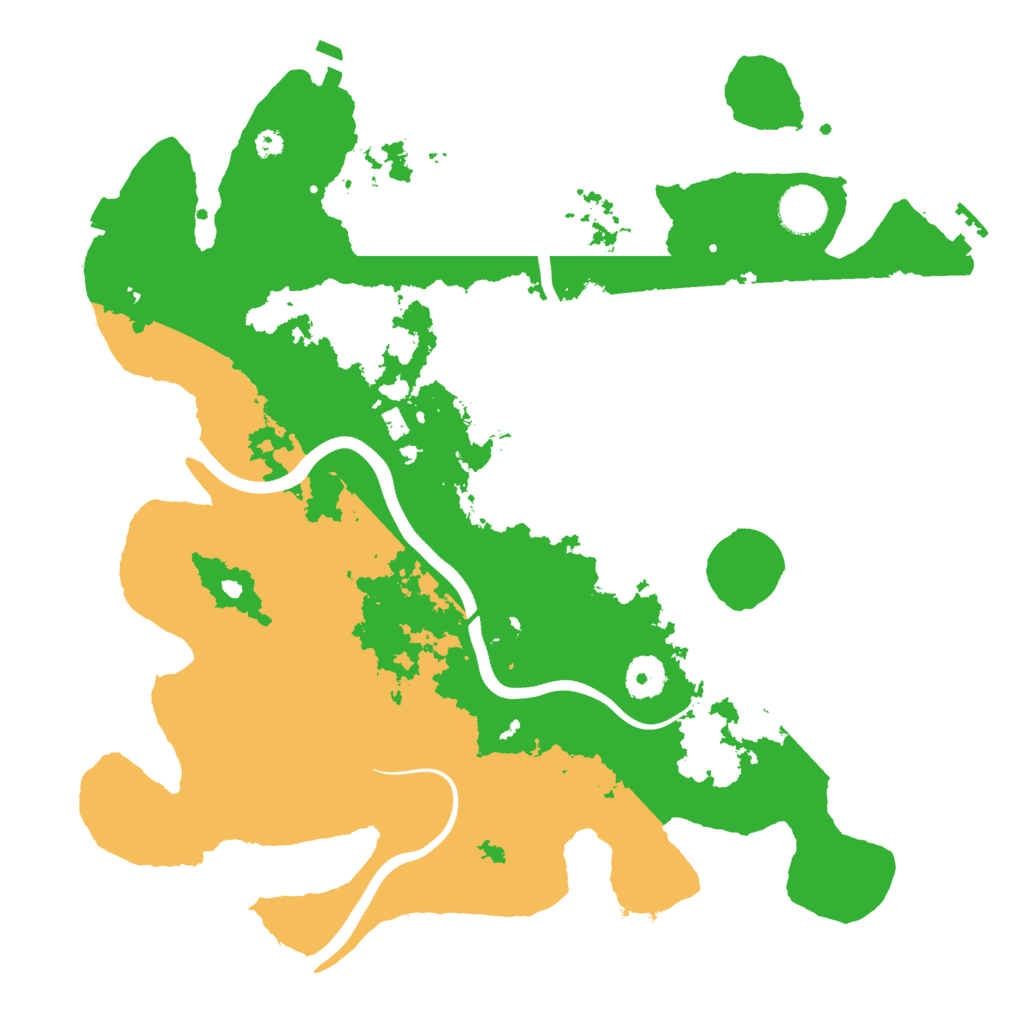 Biome Rust Map: Procedural Map, Size: 3700, Seed: 1293459739