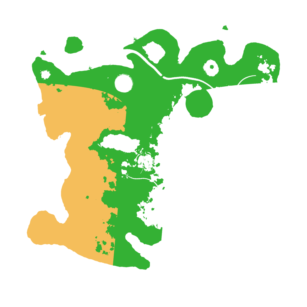 Biome Rust Map: Procedural Map, Size: 3000, Seed: 613173