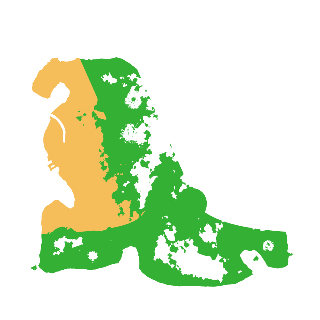 Biome Rust Map: Procedural Map, Size: 3000, Seed: 1394263640
