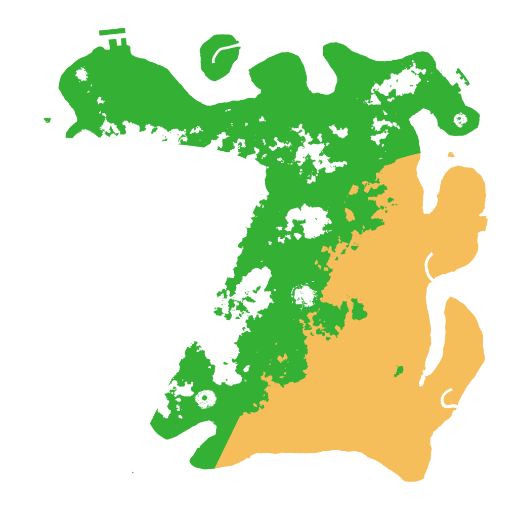 Biome Rust Map: Procedural Map, Size: 4000, Seed: 64065294