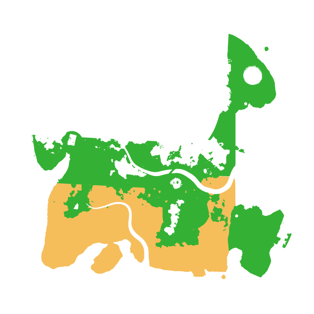 Biome Rust Map: Procedural Map, Size: 3000, Seed: 573008085