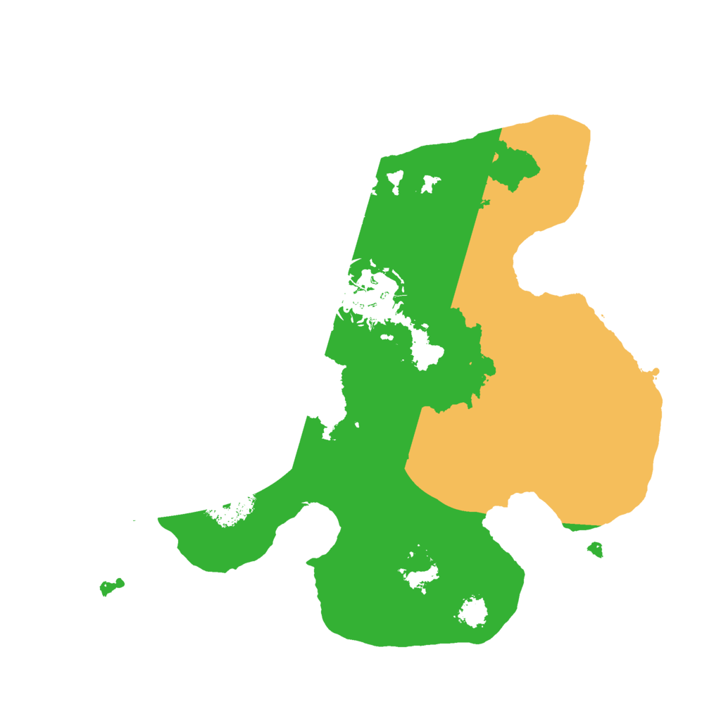 Biome Rust Map: Procedural Map, Size: 2250, Seed: 21653