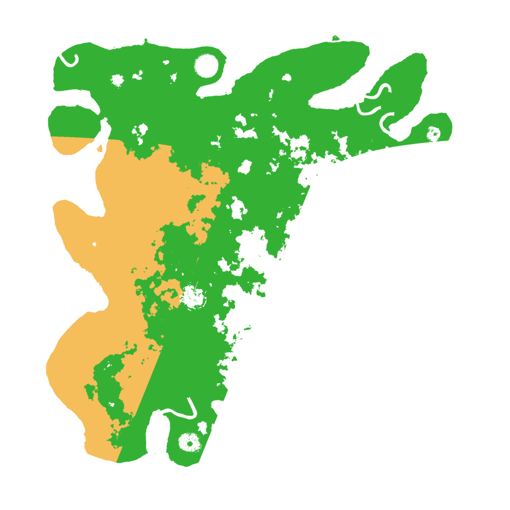 Biome Rust Map: Procedural Map, Size: 3800, Seed: 1036129551