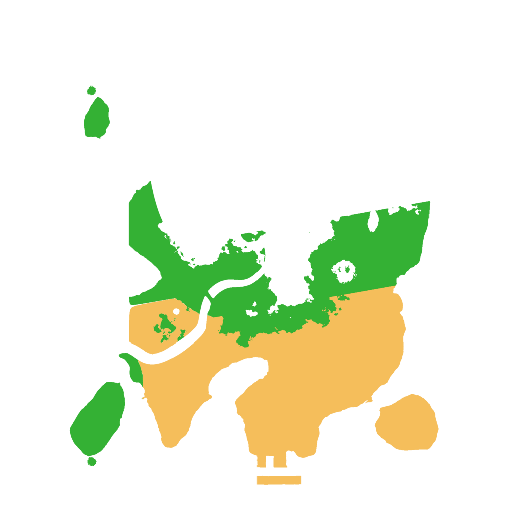 Biome Rust Map: Procedural Map, Size: 2350, Seed: 1571647205