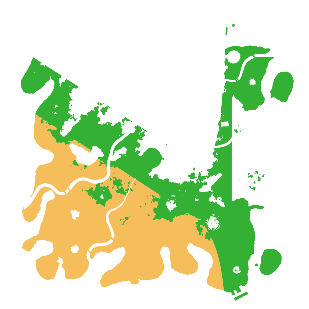 Biome Rust Map: Procedural Map, Size: 4250, Seed: 406265745