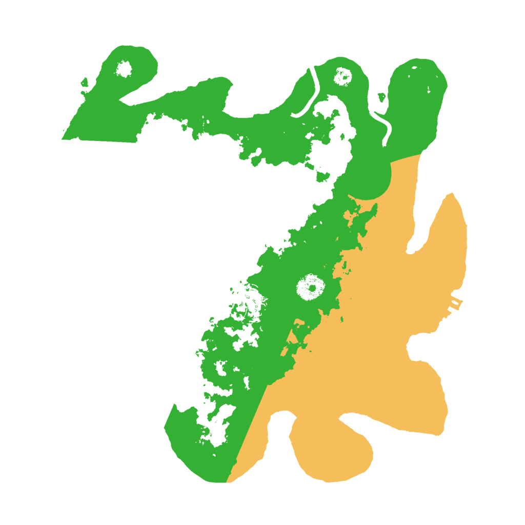 Biome Rust Map: Procedural Map, Size: 3000, Seed: 927354