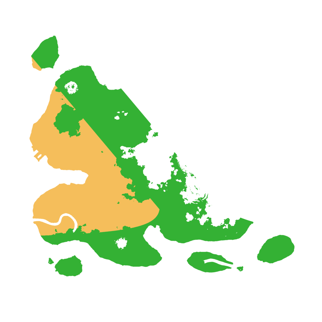 Biome Rust Map: Procedural Map, Size: 2700, Seed: 1234567890