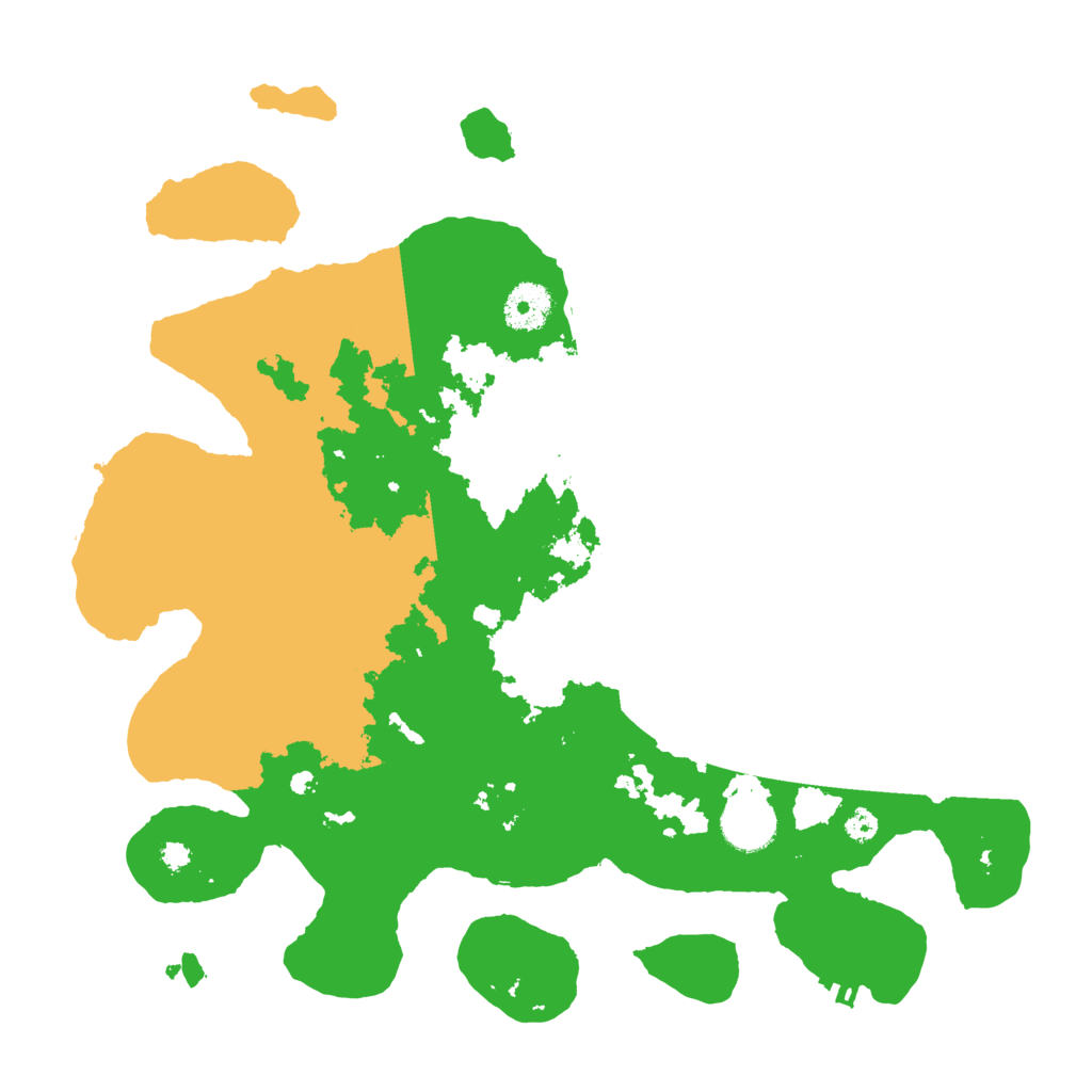 Biome Rust Map: Procedural Map, Size: 3500, Seed: 1888054613