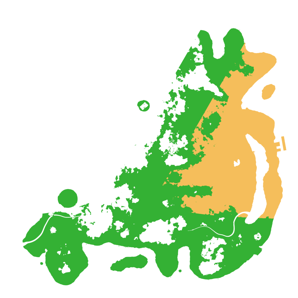 Biome Rust Map: Procedural Map, Size: 4250, Seed: 2006241073