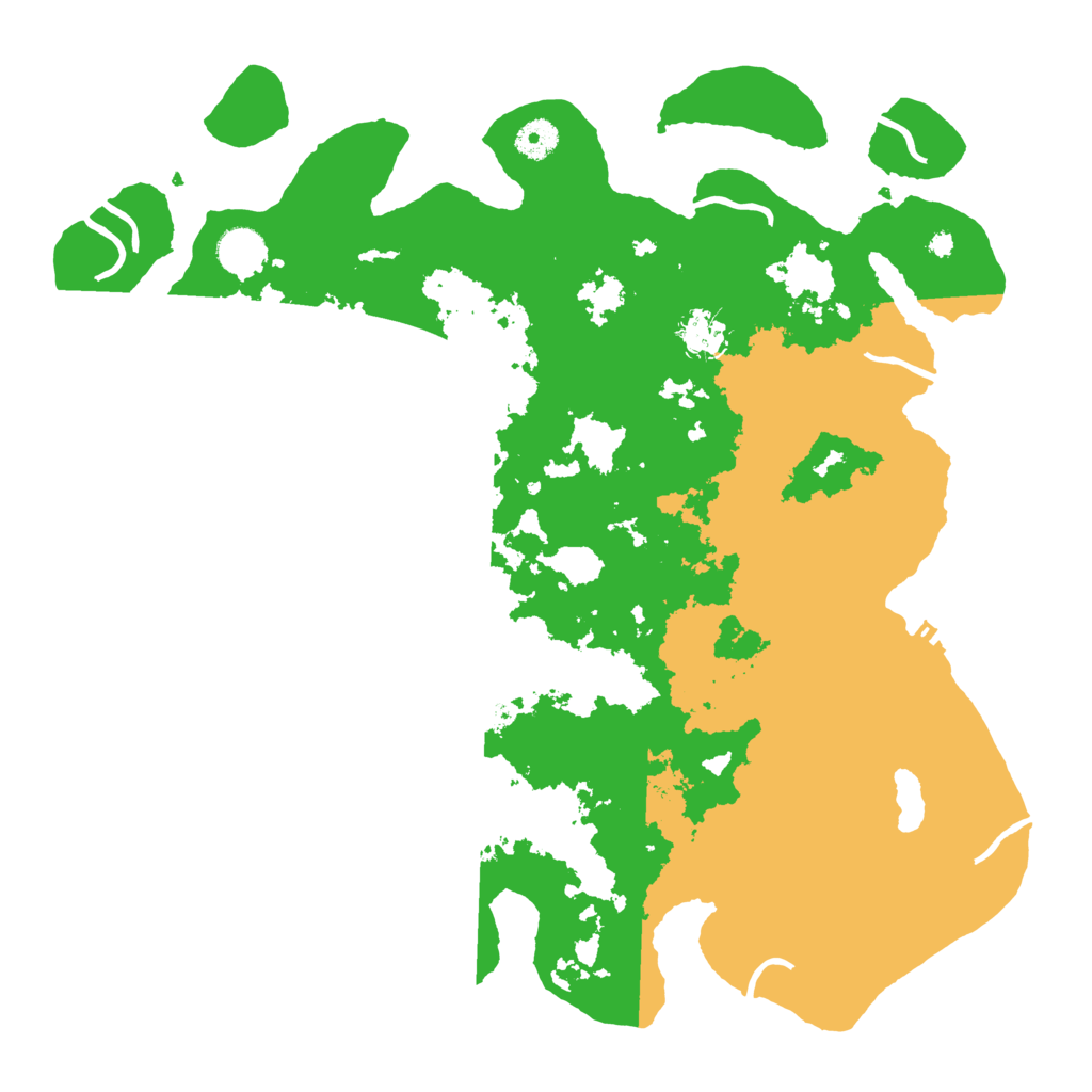 Biome Rust Map: Procedural Map, Size: 4050, Seed: 1264520487