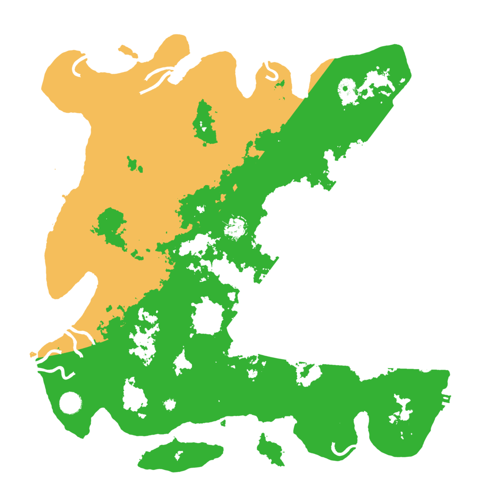 Biome Rust Map: Procedural Map, Size: 4000, Seed: 1961094021