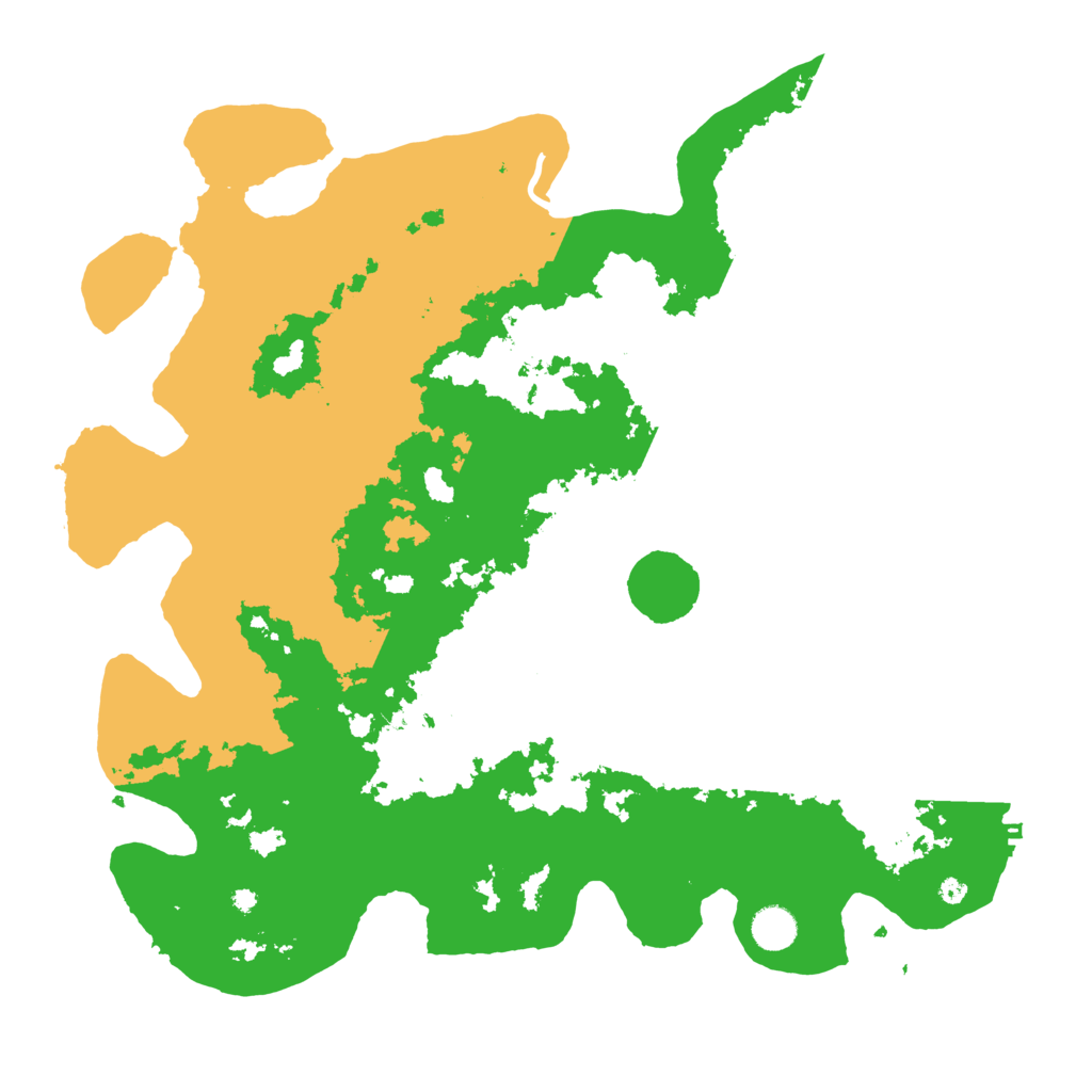 Biome Rust Map: Procedural Map, Size: 4300, Seed: 25