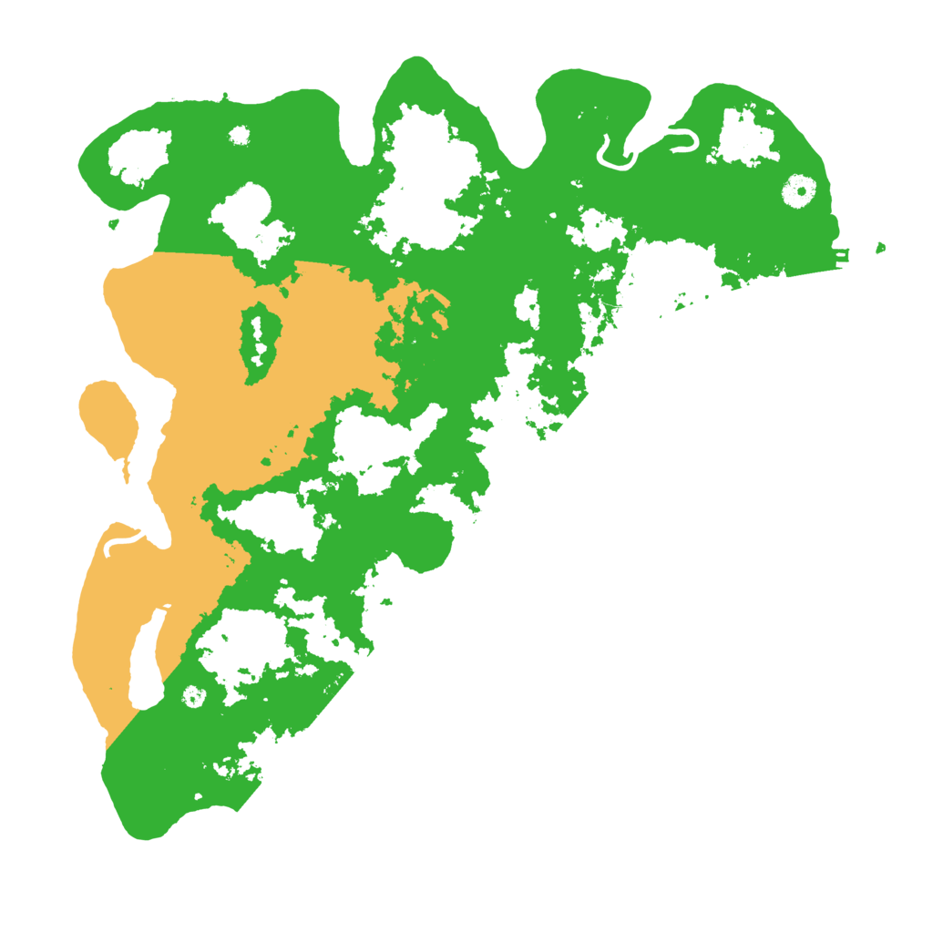 Biome Rust Map: Procedural Map, Size: 4250, Seed: 7620808