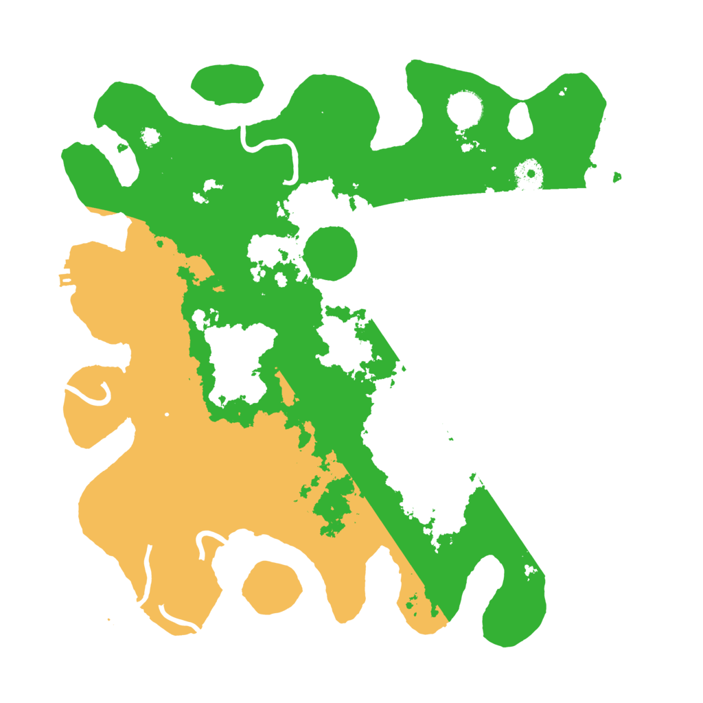 Biome Rust Map: Procedural Map, Size: 3500, Seed: 716832224