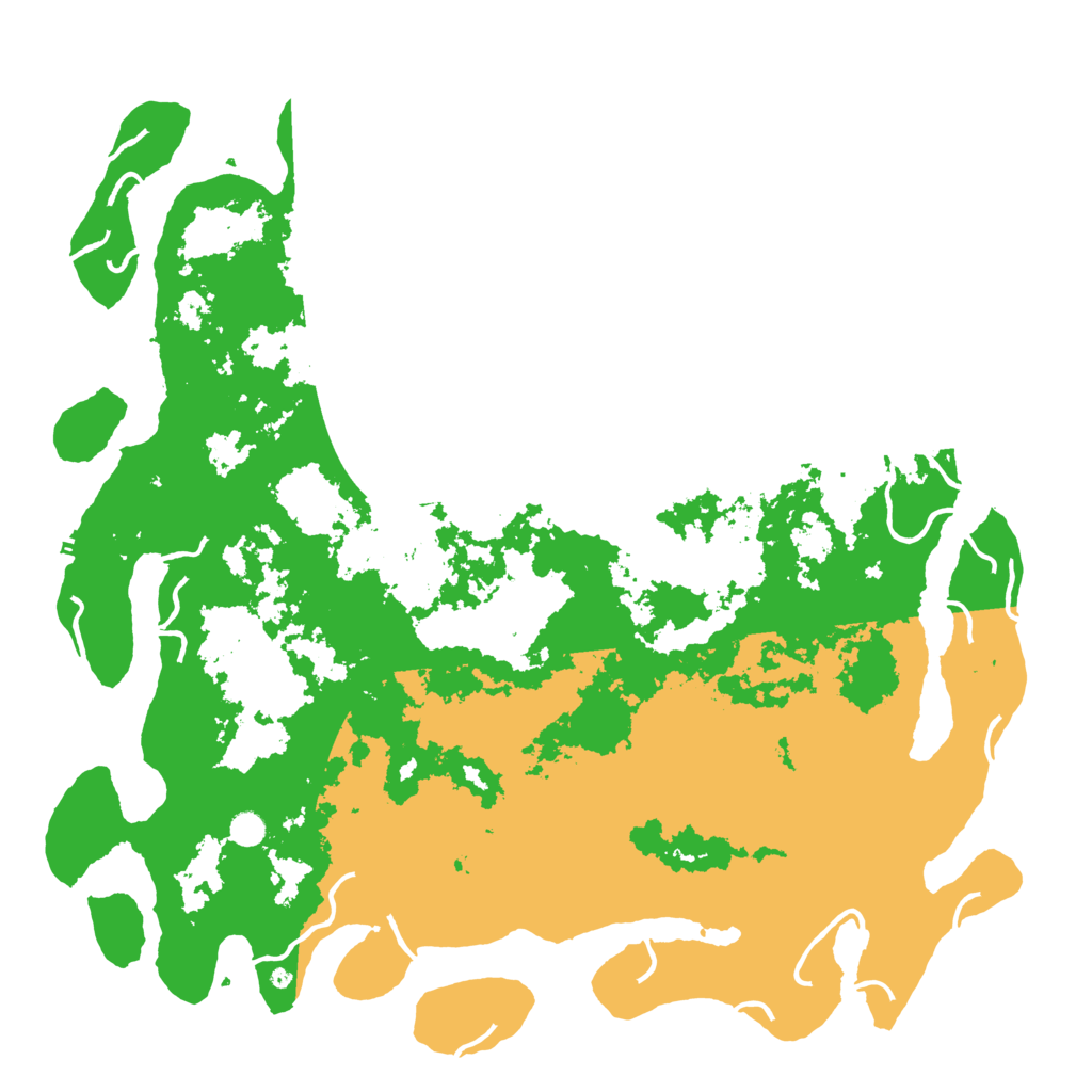 Biome Rust Map: Procedural Map, Size: 5500, Seed: 654321891