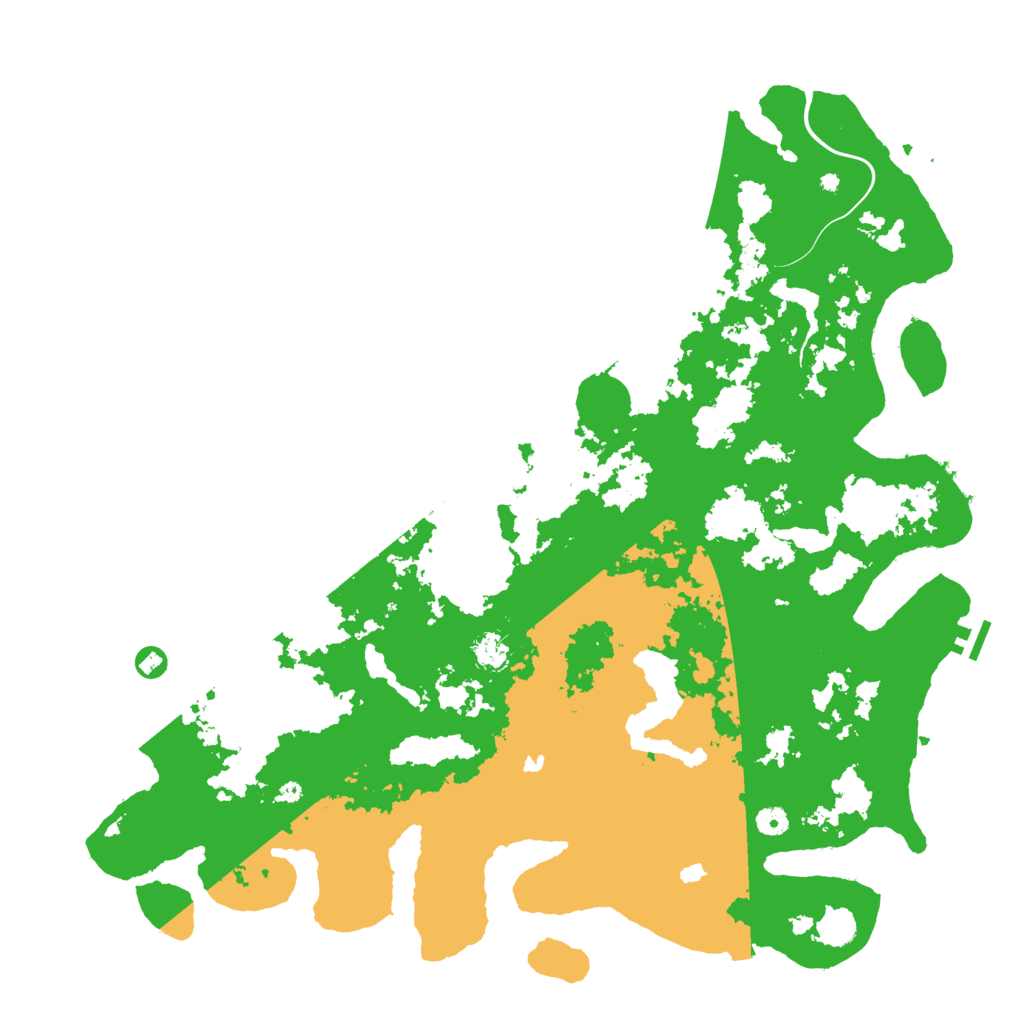 Biome Rust Map: Procedural Map, Size: 5000, Seed: 19654969