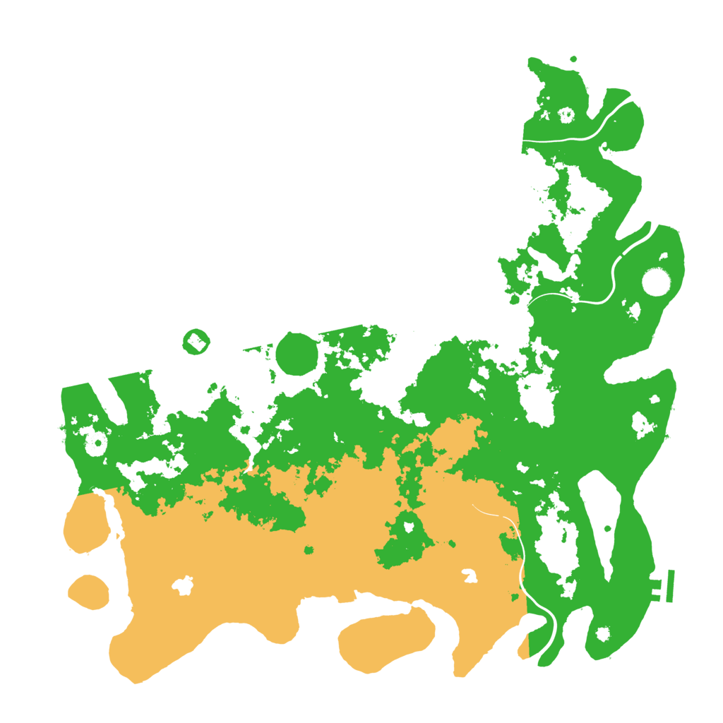 Biome Rust Map: Procedural Map, Size: 4500, Seed: 1772959489