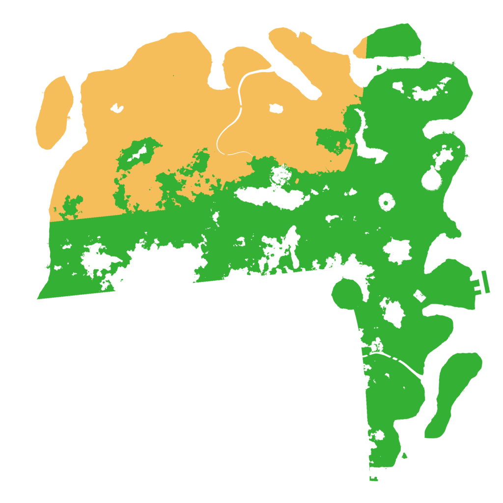 Biome Rust Map: Procedural Map, Size: 4500, Seed: 4471444