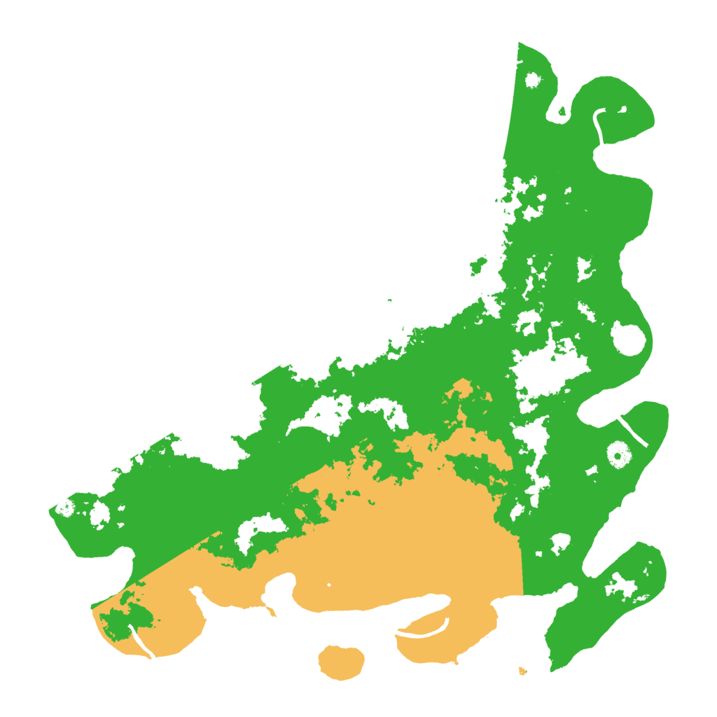 Biome Rust Map: Procedural Map, Size: 4250, Seed: 86268722