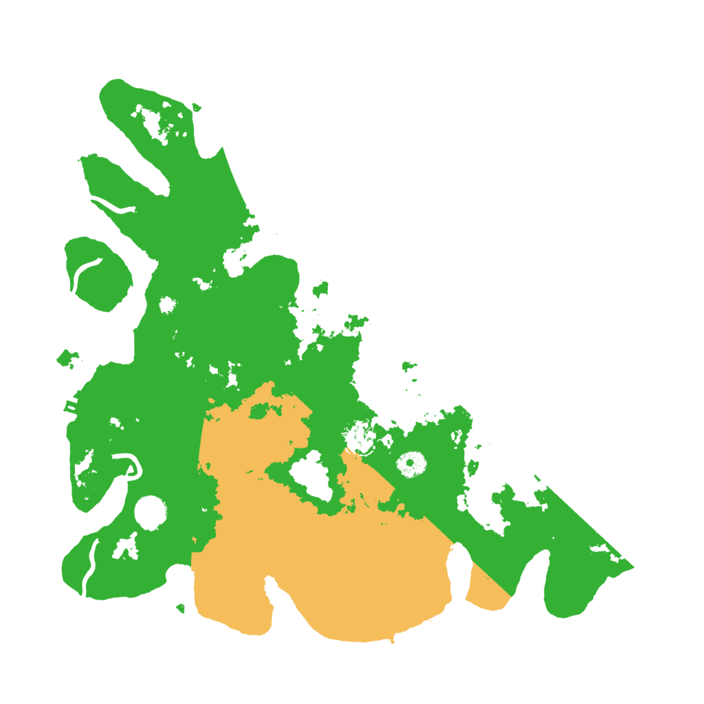 Biome Rust Map: Procedural Map, Size: 3850, Seed: 819388896